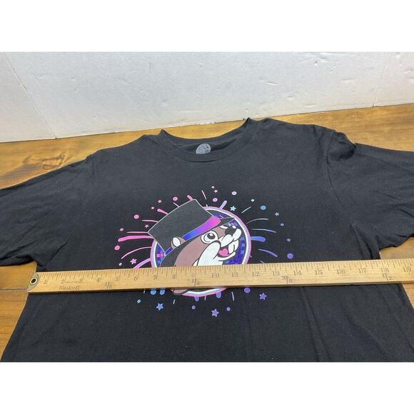 Bucees Buc-ees Happy New Year 2023 Glow in Dark T-shirt Adult Size Medium - Picture 4 of 7
